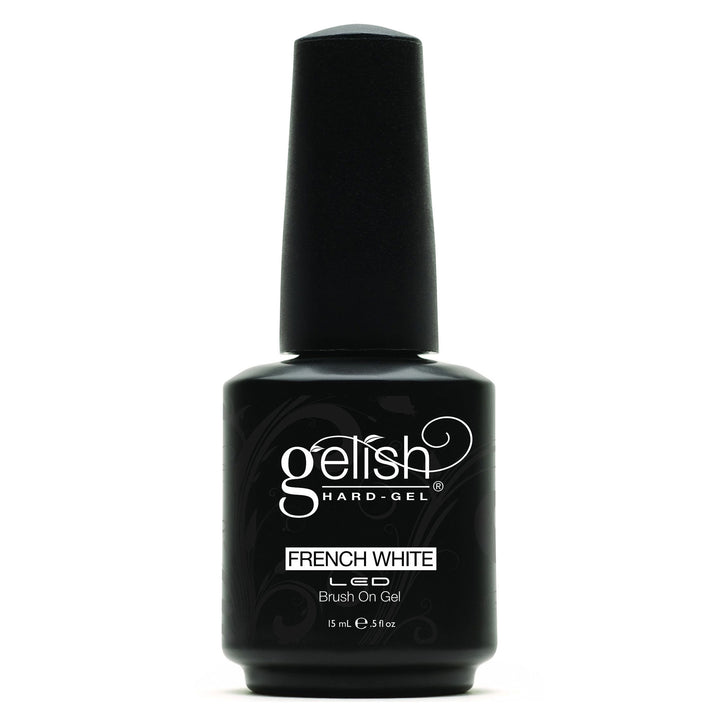 Gelish Hard Gel Builder French White Brush On Gel, 0.5 oz.