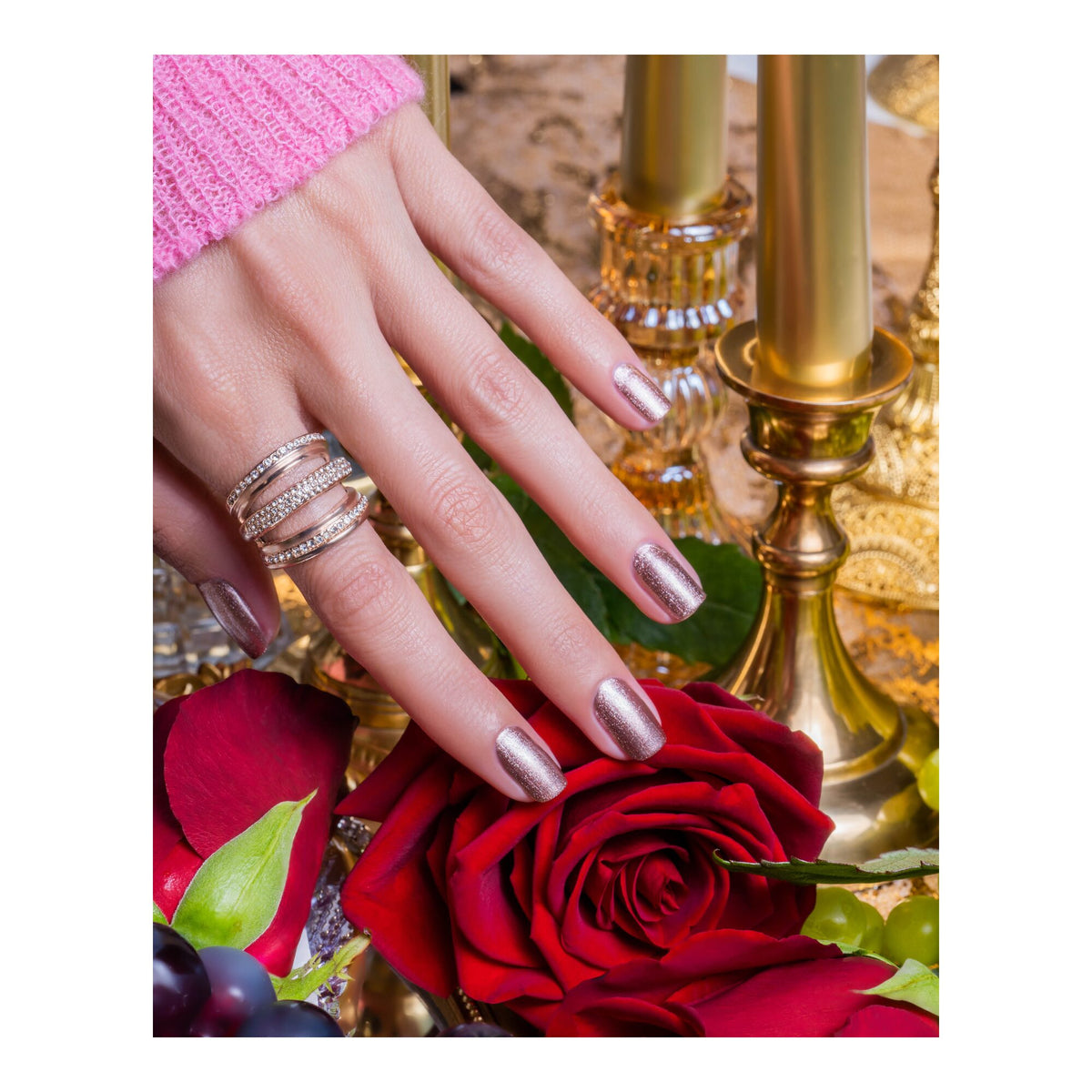 Gelish No Way Rose  Soak-Off Gel Polish, 0.5 oz.
