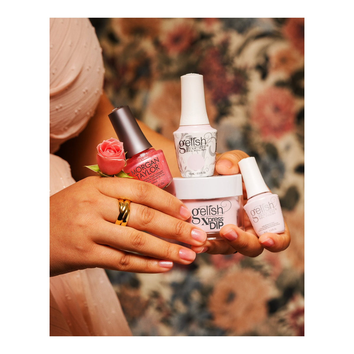 Gelish Feeling Fleur-Ty Dip Powder, 1.5 oz.