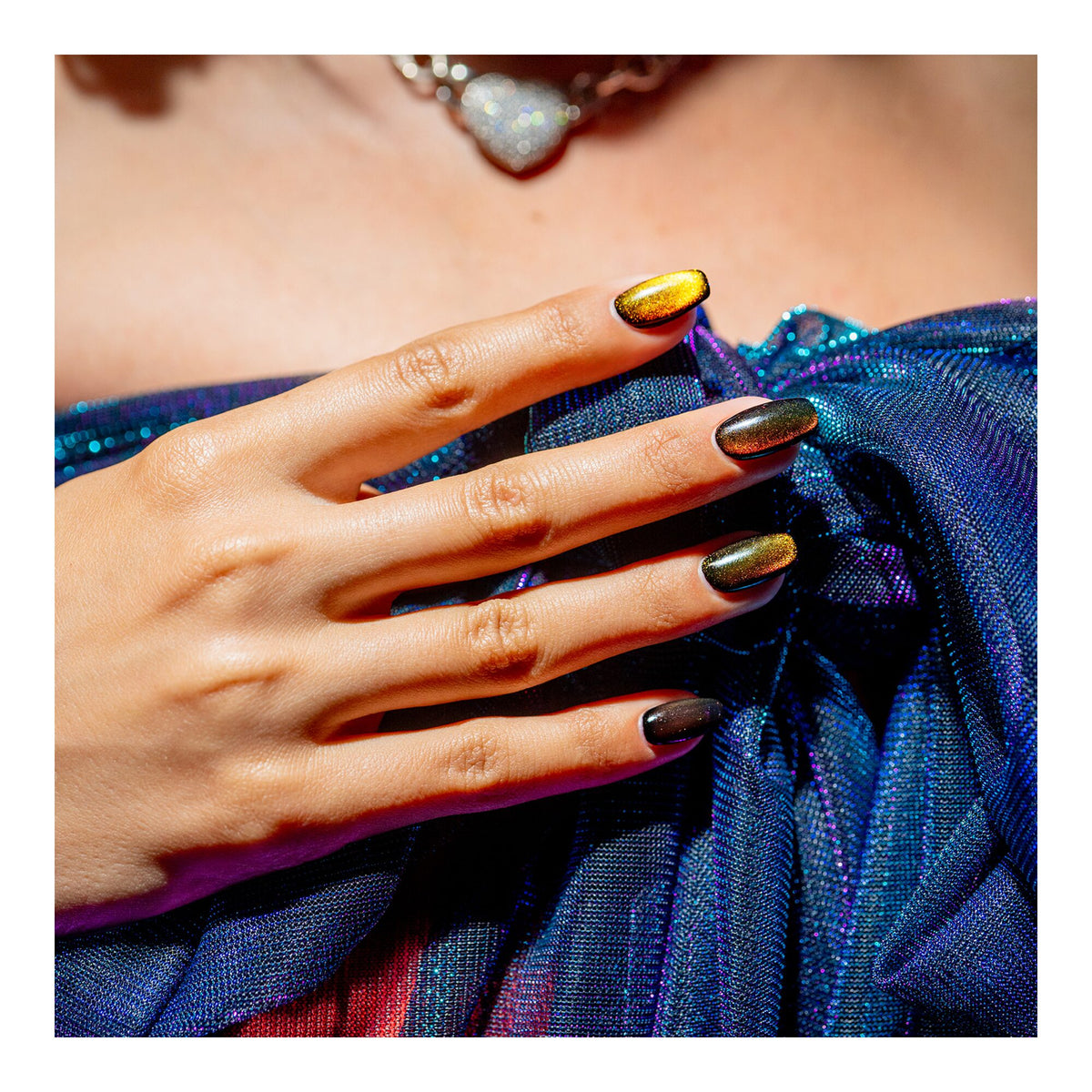 Gelish Cat Eye Magnetic Reflections Can You Candle It? Magnet Gel Polish, 0.5 fl oz.