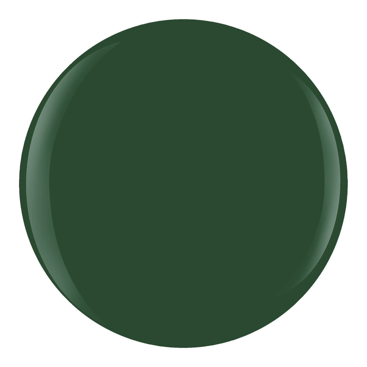 Gelish Essential Green Art Form CR&Egrave;ME swatch