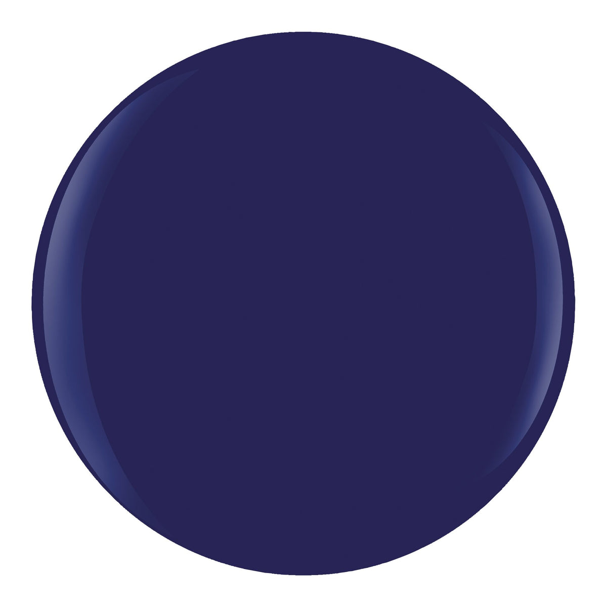 Gelish Essential Blue Art Form CR&Egrave;ME swatch