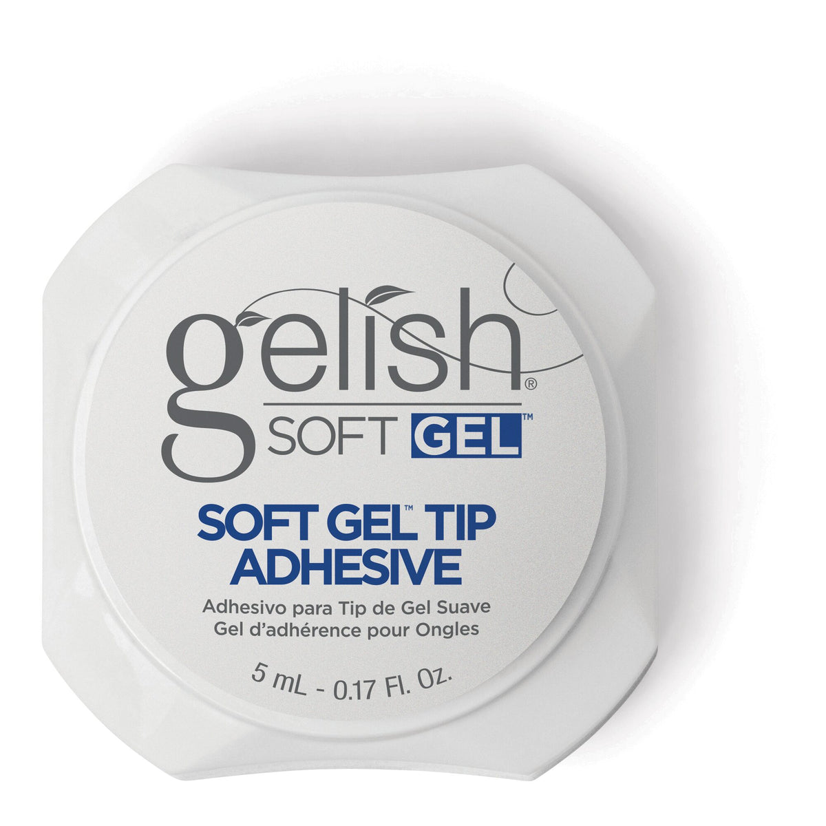 Gelish Soft Gel&trade; Tip Adhesive Jar, 0.17 fl oz.
