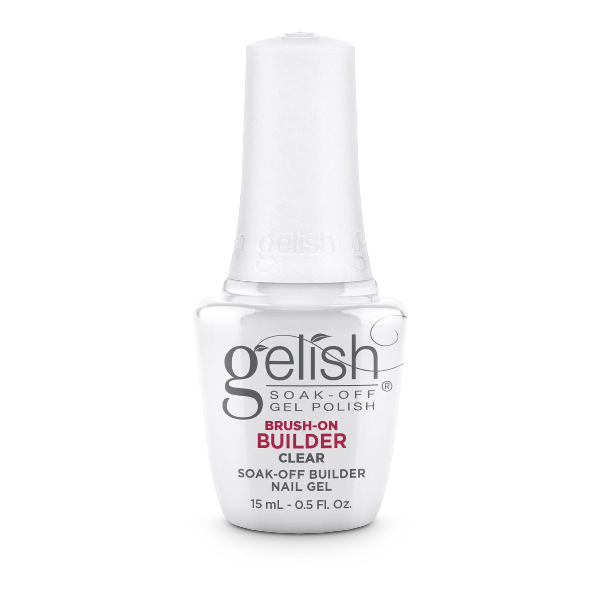 Gelish Brush-On Builder Clear, 0.5 fl. oz.