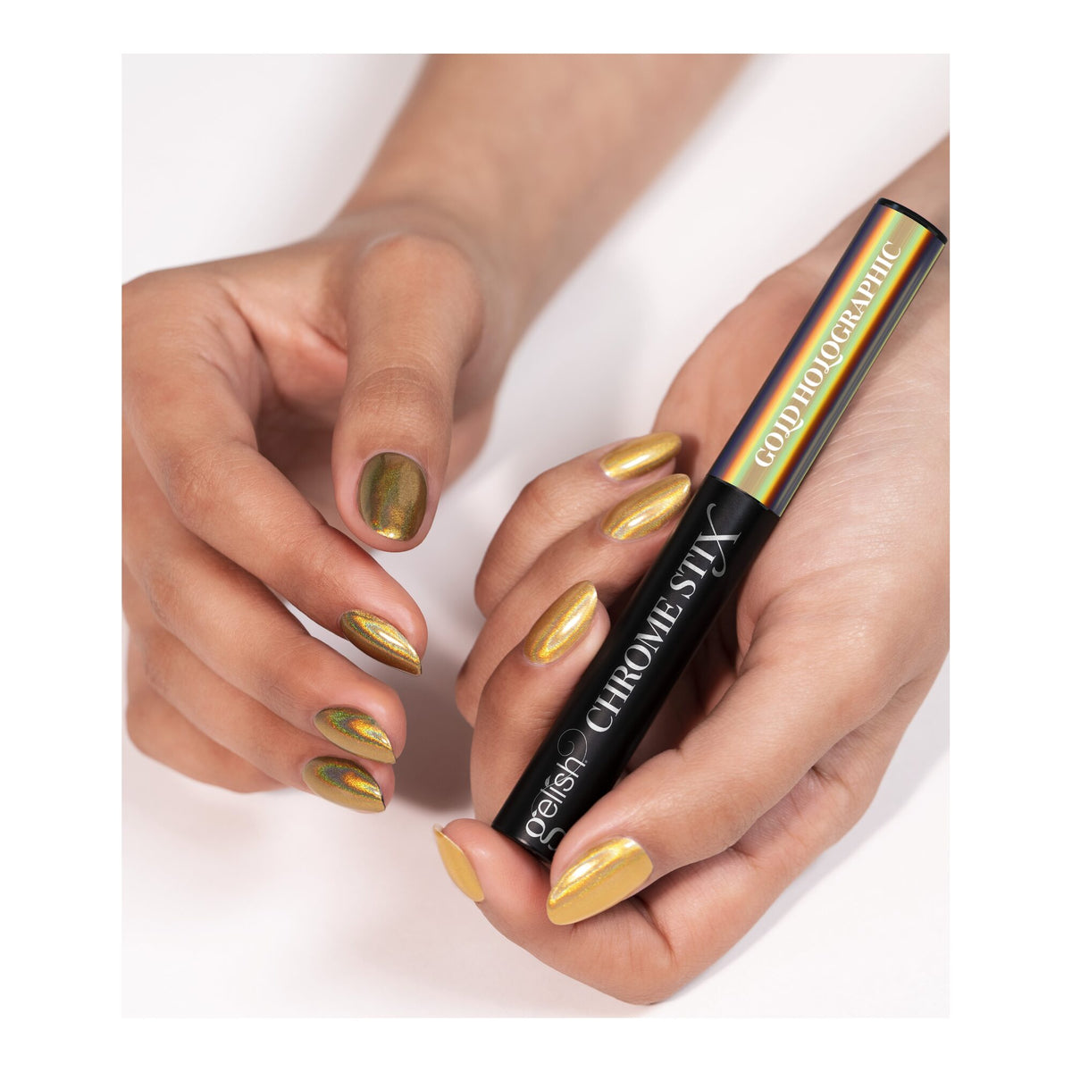 Gelish Chrome Stix Gold Holographic, 0.17 oz.