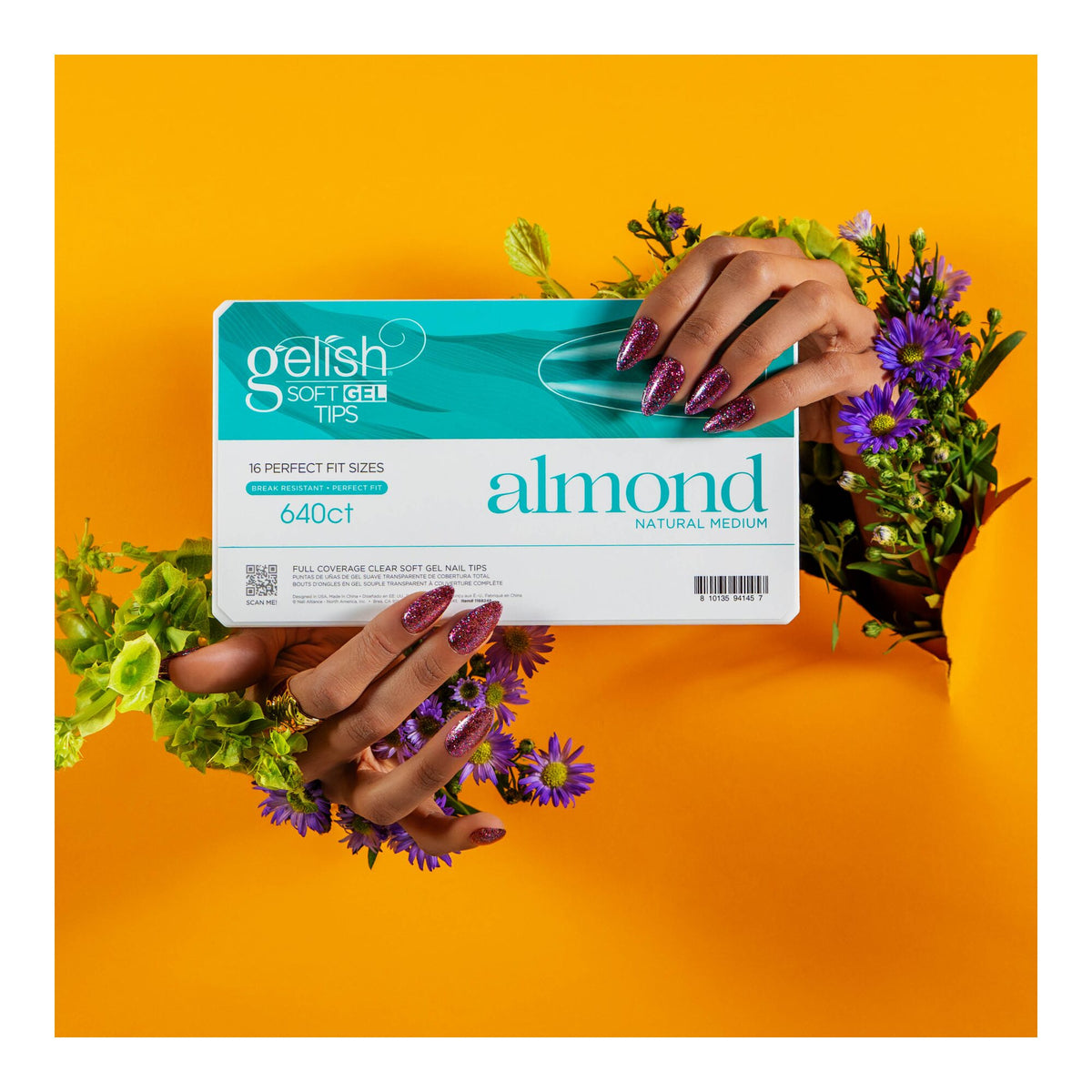 Soft Gel&trade; Tips - Medium Almond 640CT