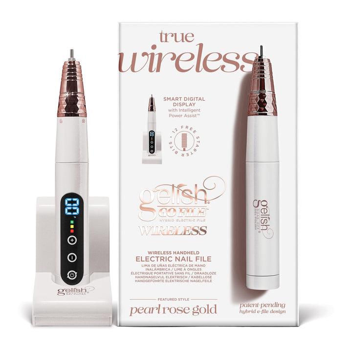 Gelish Go File Wireless Pearl Rose Gold