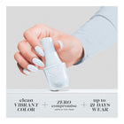 Hand holding bottle