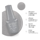 Deeper Vibrant Color, clean formula, up to 21 days wear, true color