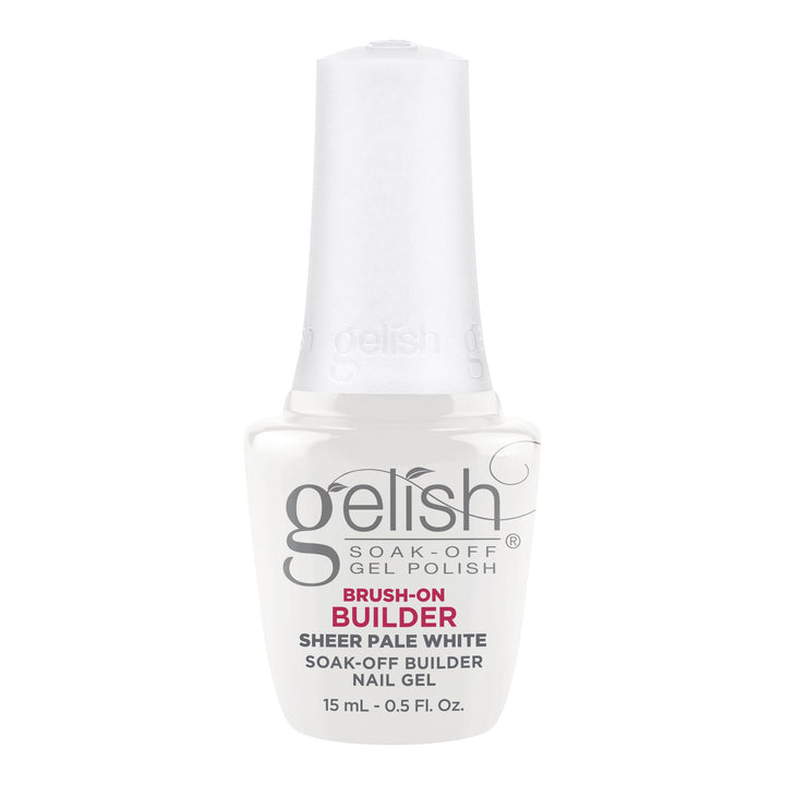 Gelish Brush-On Builder Sheer Pale White, 0.5 fl. oz.