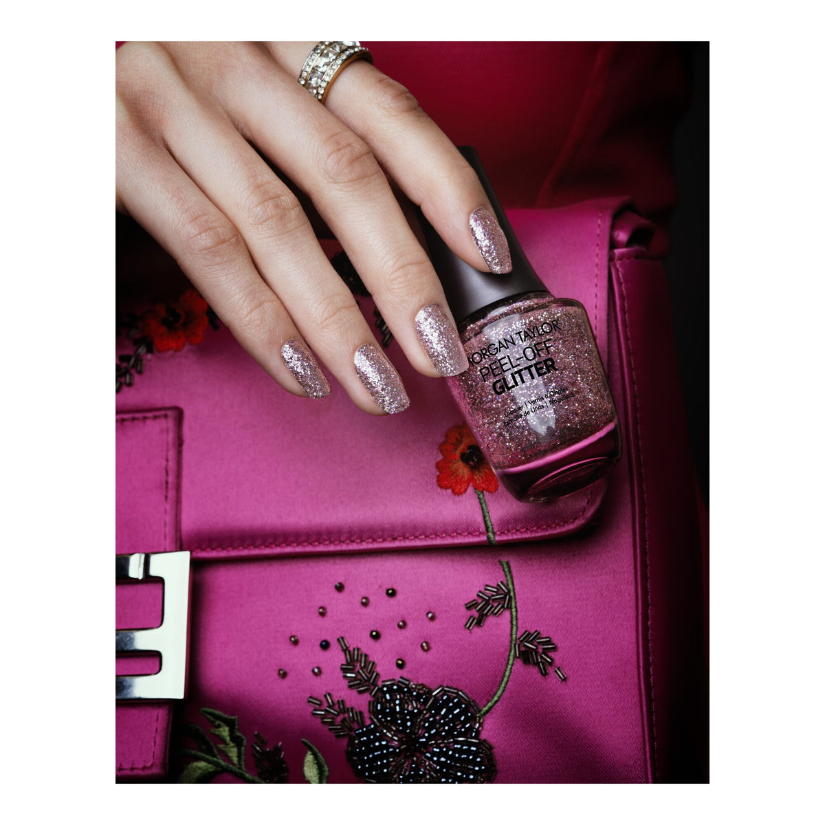 Morgan Taylor Sweetest Thing Peel-Off Glitter, 15mL