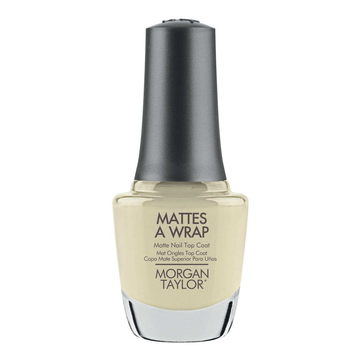 Morgan Taylor Mattes A Wrap Matte Top Coat, 0.5 oz.