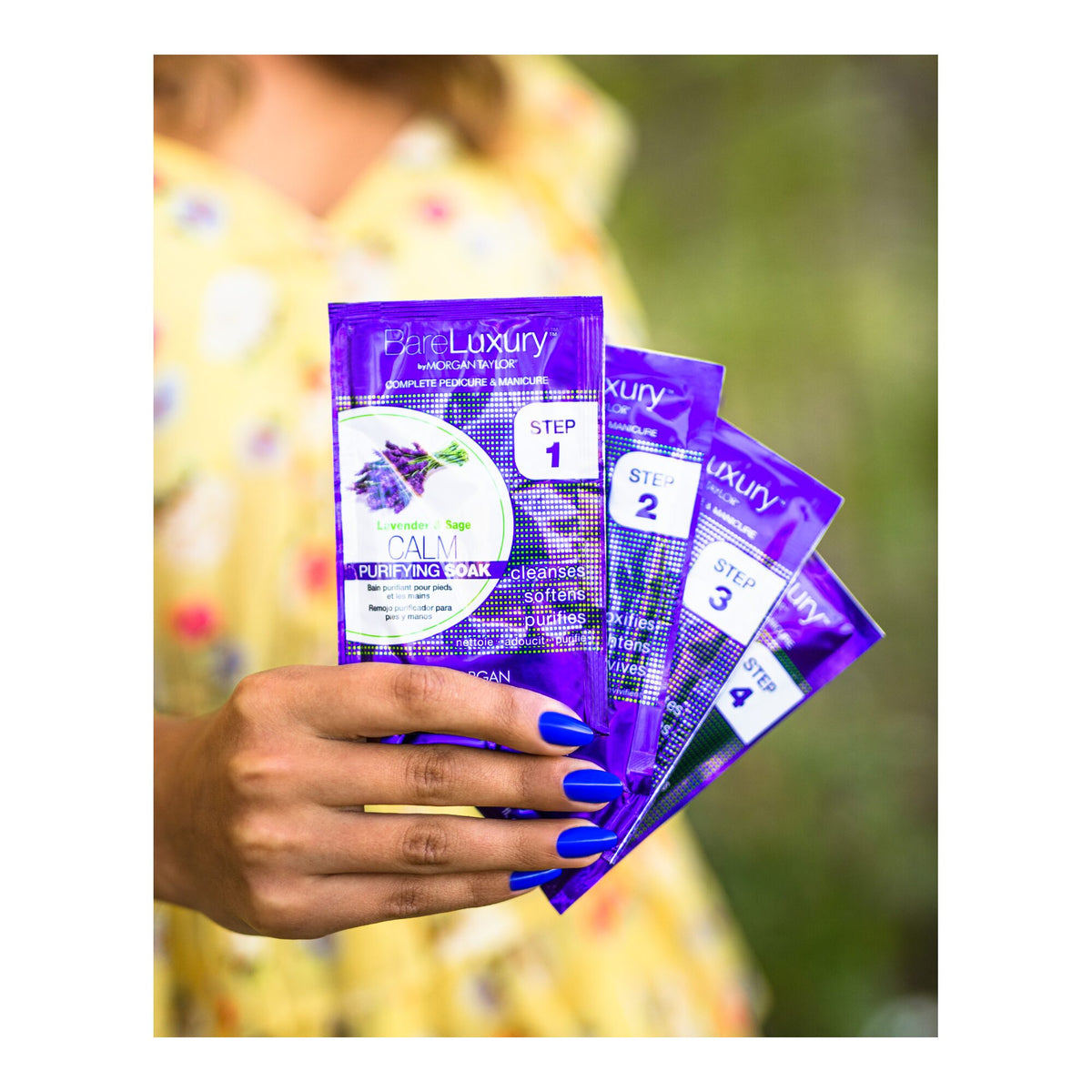 Morgan Taylor BareLuxury Calm Lavender & Sage 4PK