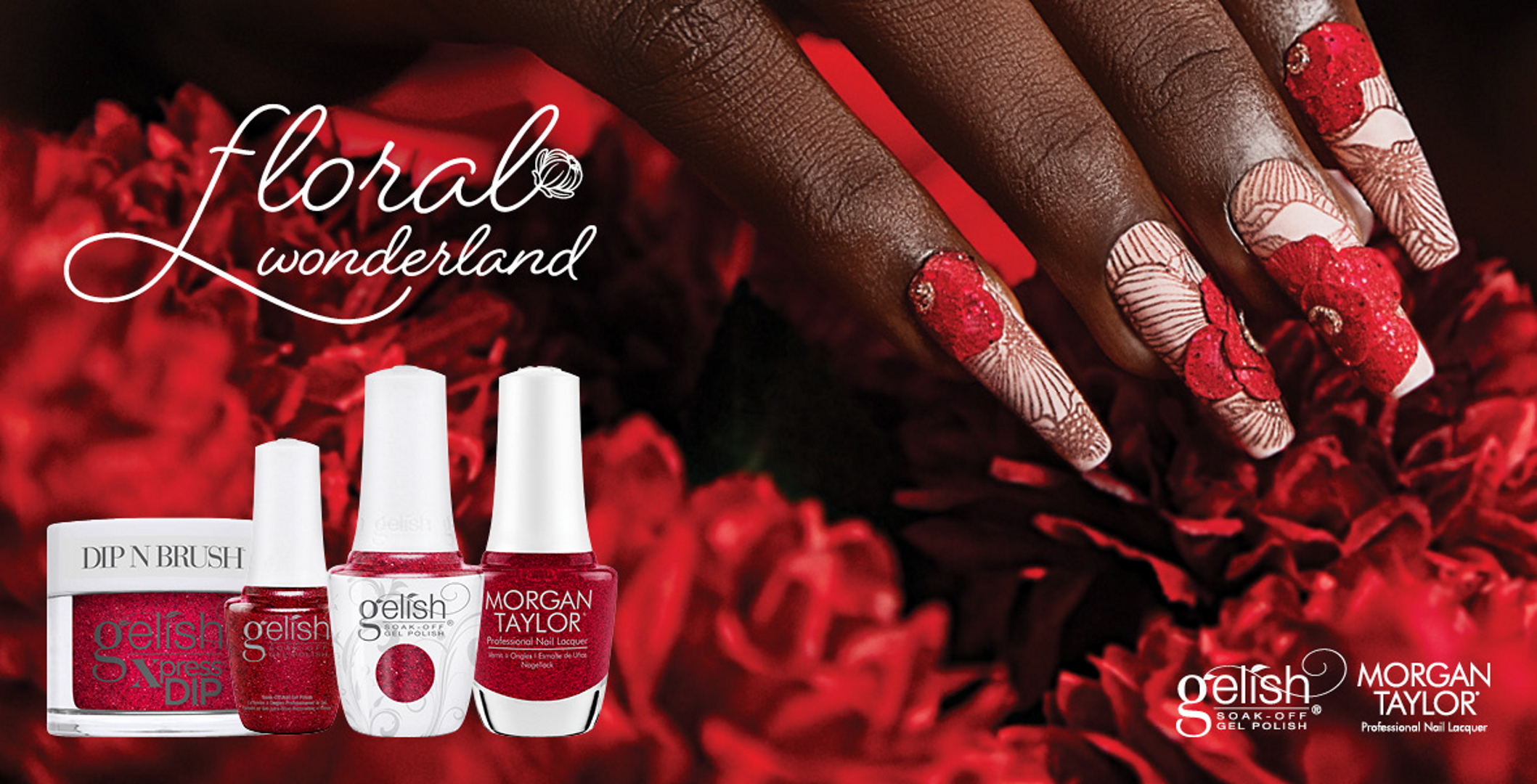 Gelish & Morgan Taylor UK - Floral Wonderland - Fall 2025 Collection
