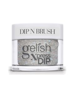 Gelish Xpress Dip N Brush Crystal Snowdrop Powder