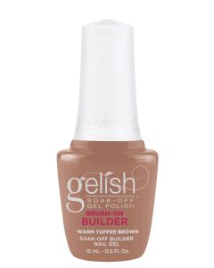 Gelish Brush-On Builder Warm Toffee Brown, 0.5 fl. oz.