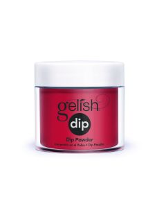 Gelish Xpress Dip Classic Red Lips, 0.8 oz. TOMATO RED Crème