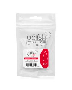 Gelish Soft Gel - Tips Refill - Long Stiletto  - Size 00 - 50CT  - 1168126