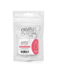 Gelish Soft Gel - Tips Refill - Medium Stiletto- Size 00 - 50CT- 1168173