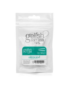 Gelish Soft Gel Tips - Refill - Medium Almond - SIze 13