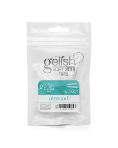 Gelish Soft Gel Tips - Refill - Short Almond - SIze 0