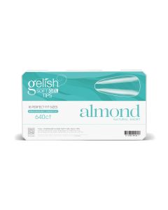 Soft Gel Tips - Short Almond 640CT