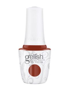 Gelish Soak-Off Gel Polish Afternoon Escape, 15 mL. BURNT ORANGE Crème