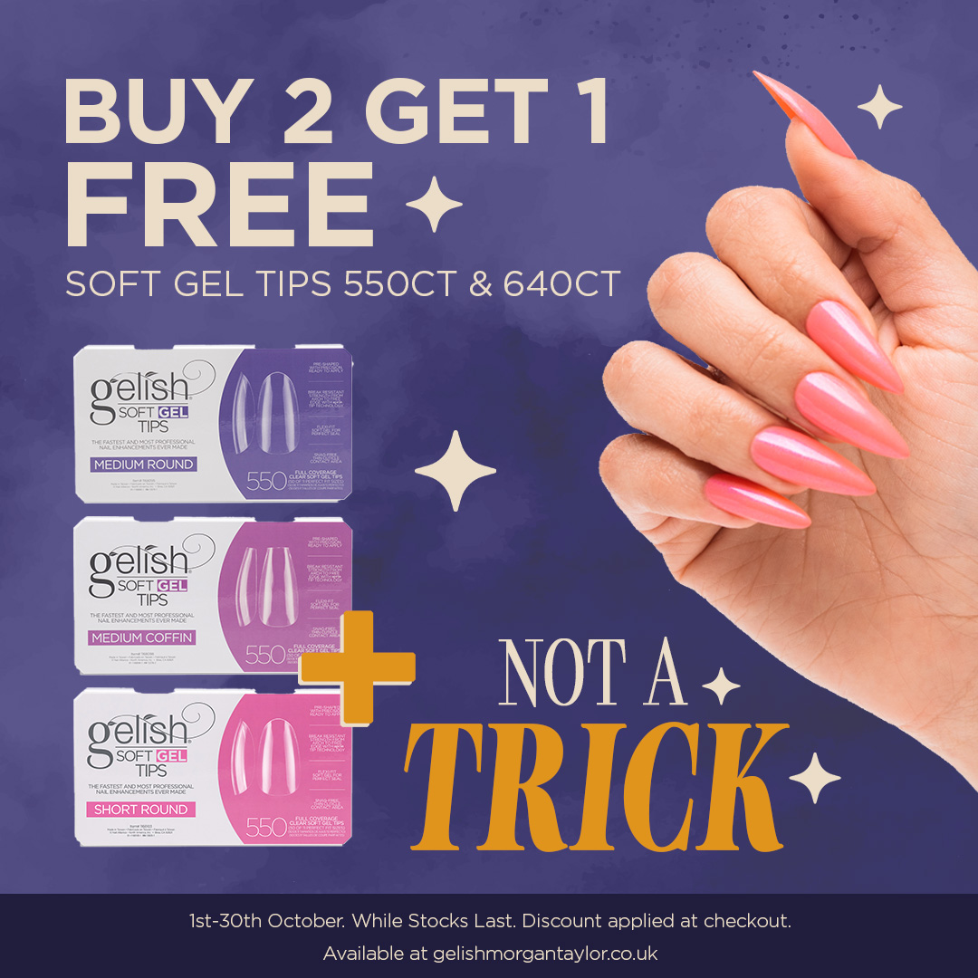 Buy 2 Get 1 Free - Soft Gel Tips 550CT
