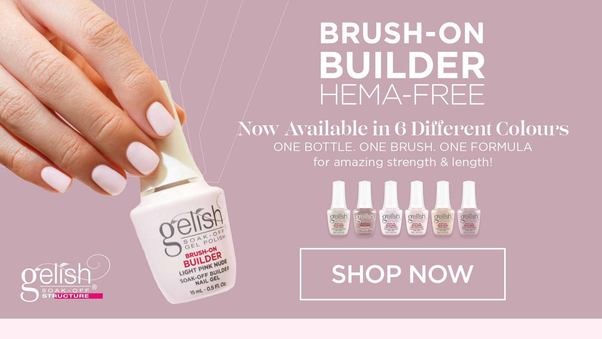 Gelish & Morgan Taylor UK - Brush-On Builder Colors