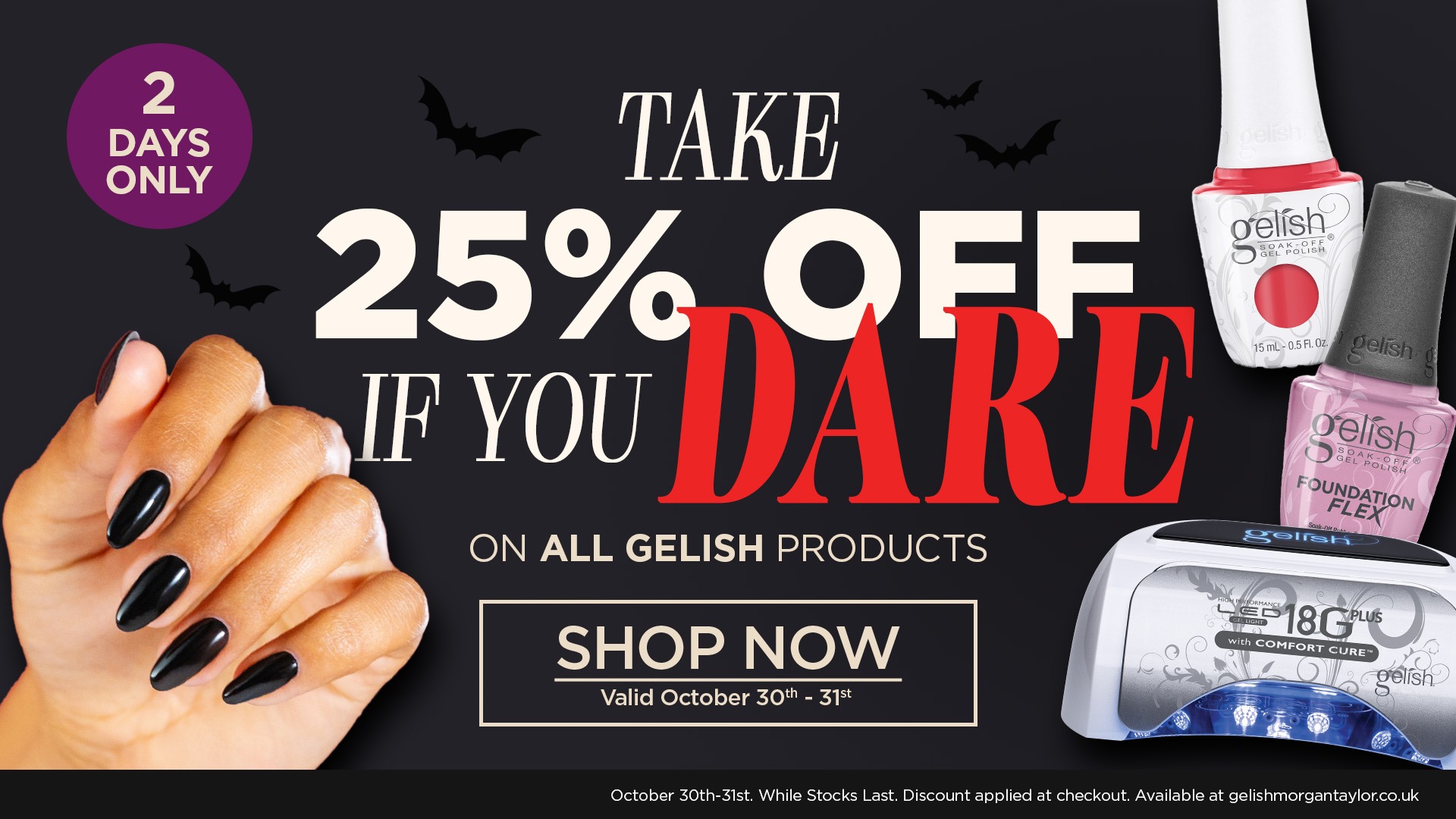 Gelish & Morgan Taylor UK - Deals - October 2025