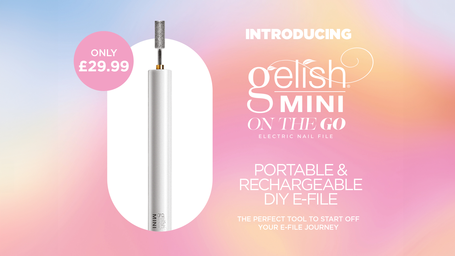 Gelish On The Go Electric File
